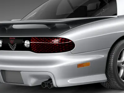 Pontiac Firebird TransAm 1999-2003 3D model