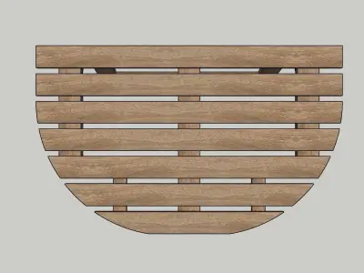 Table outdoor foldable IKEA ASKHOLMEN 3D model