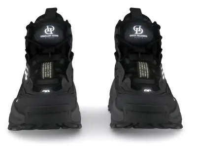 cyberpunk techwear sneaker trainer scifi future sneaker 31 Low-poly 3D model