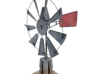 Wild West Pack Low-poly 3D model