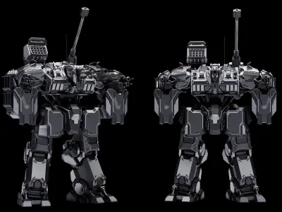  VANGUARD Free low-poly 3D model