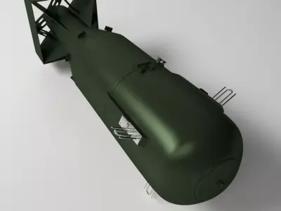 Atomic Bomb 3D model