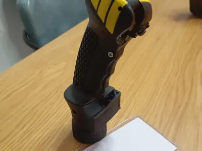 Mirage 3 or F1 stick for PC simulation or memorabilia 3D print model