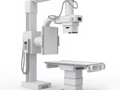 Medical xray machine 3d model Ai 3D model