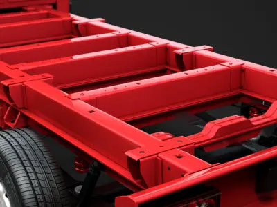 Peugeot Boxer Manager Chassis Truck Single Cab 4300WB 2020 3D model