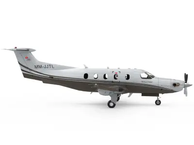 Pilatus PC-12 NG 3D model