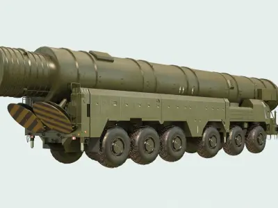 SS-20 Saber RSD10 Pioneer 3D model