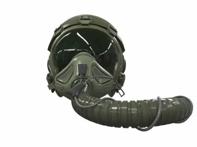 Pilot helmet jc-6 3D model