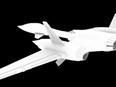 Blackbird SR-71 3D model