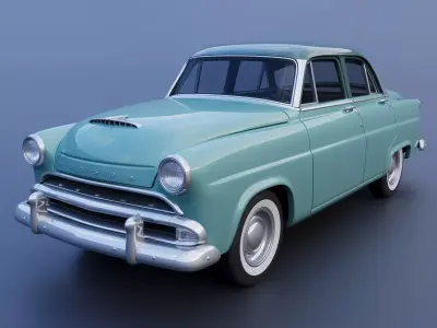 Hudson Jet 4 Door 1953 3D print model