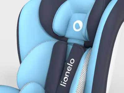 CHILD SAFETY CAR SEAT 3D model