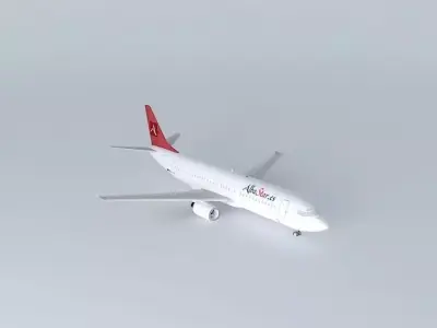 AlbaStar Airlines Boeing 737 400 Free 3D model