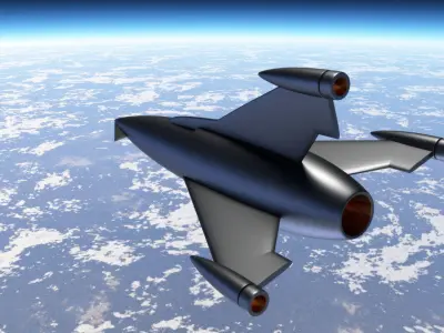 Venus Rocket Free 3D model