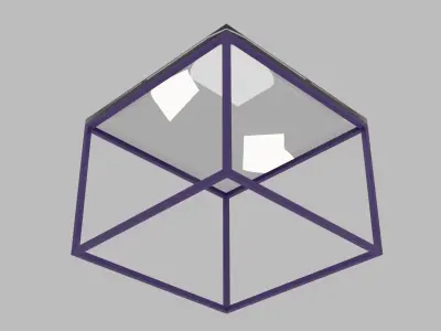 GLASS TABLE Free low-poly 3D model get