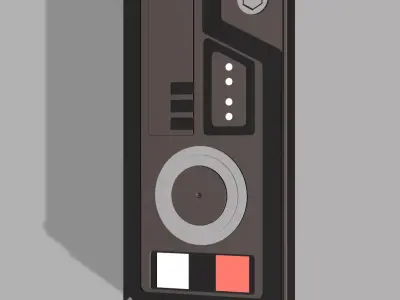 Galaxies Edge Smugglers Run Control Panel DXF-SVG-STL 3D print model