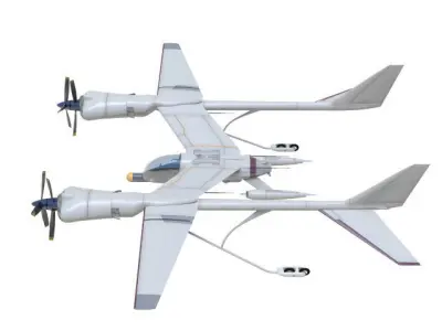 orbital gull 3D model