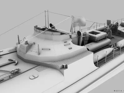 SCHNELLBOOT S100 3D model