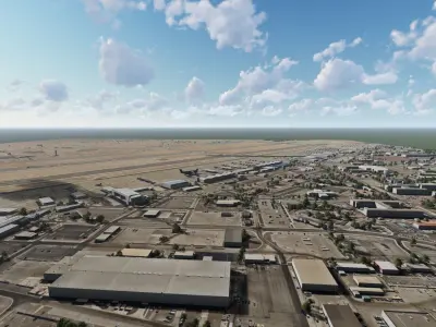 Nellis Air Force Base 3D model