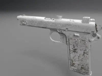 Steyr 1912 Free low-poly 3D model