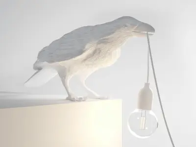 Seletti Bird lamp 3D model