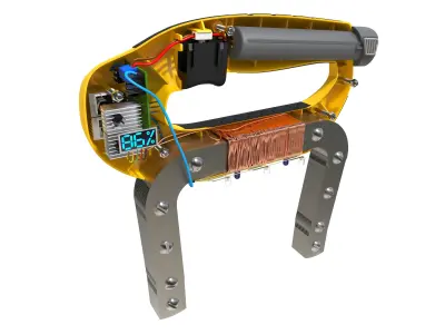 Magnetic Yoke 3D model