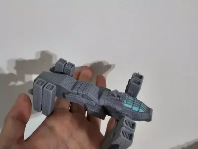 Supreme Commander Broadsword 3D print model
