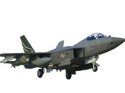 KAI KF-21 Boramae 3D model