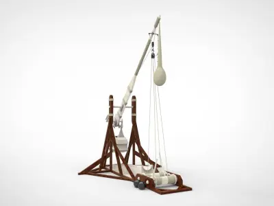 trebuchet 3D model