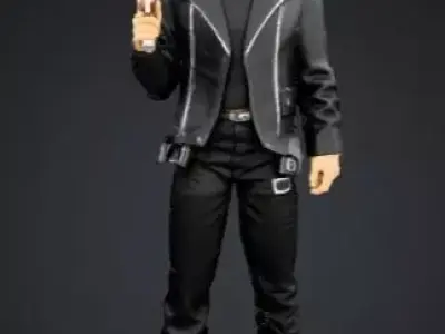 T-800 Terminator Judgement Day Cyberdyne Systems Scale 3D Print  3D print model