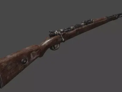 Mauser K98 3D model