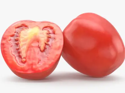 Roma Tomatoes 3D model