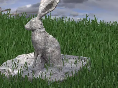 Easter Bunny 3D model