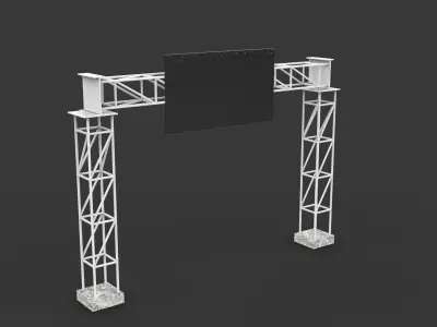 Billboard 3D Model 3D model