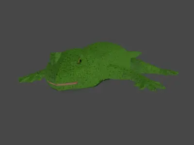LowPoly Lizard Low-poly 3D model
