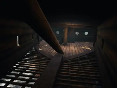 Peter von Danzig -Carrack- Low-poly 3D model