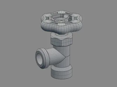 Hard Surface Kitbash free sample Free low-poly 3D model