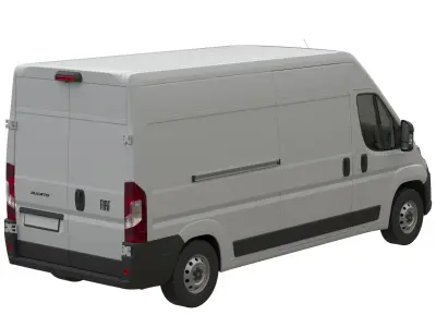 2024 FIAT DUCATO  L3H2 Detailed interior 3D model
