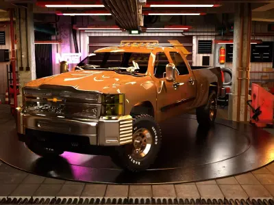 Chevrolet Silverado 2011 3D model