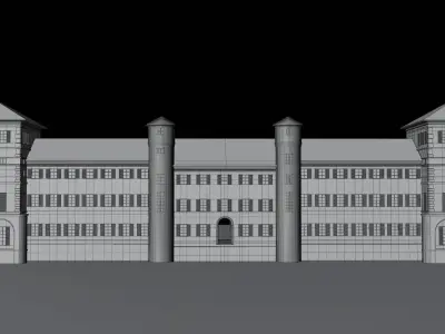 Castello di Mocalieri - High-Quality 3D model