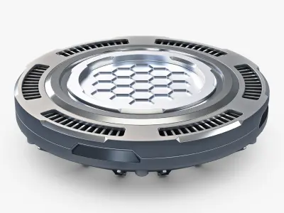 Land Mine Sci Fi v 1 3D model