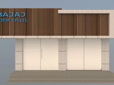 Bike showroom Free 3D model