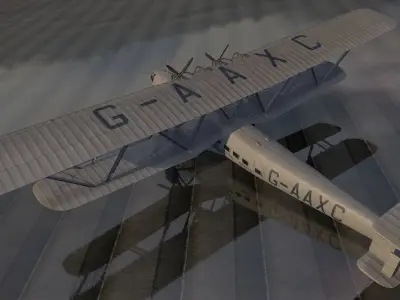 Handley Page HP-42 3D model