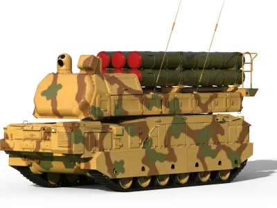 Buk M3E 3D model