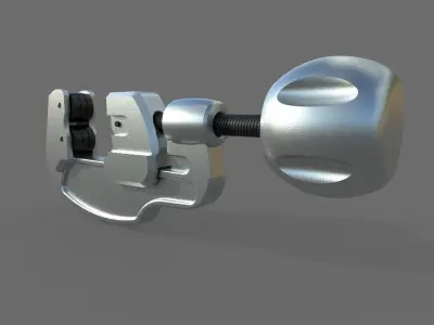 Pipe Cutter M4 Low-poly 3D model
