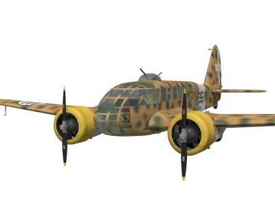 Caproni Ca311 3D model