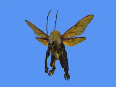 Bee Soldier - Sergeant 3D model