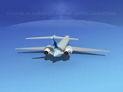 McDonnell Douglas MD-90 First Air 3D model