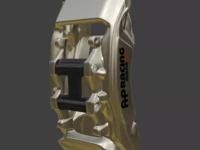 AP RACING MONO R FORGED CALIPERS 3D model