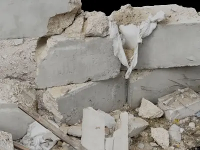 USCANS Ukraine Debris set 2 Low-poly 3D model