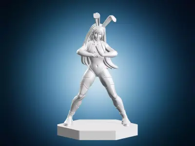 Power Bunny Suit Chainsaw Man Miniature 3D print model